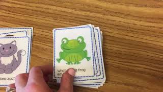 Wh- Question Task Cards