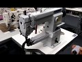 THOR GC-2603 / GC-2605 Cylinder Arm Walking Foot Sewing Machine Basic Operation for Phil