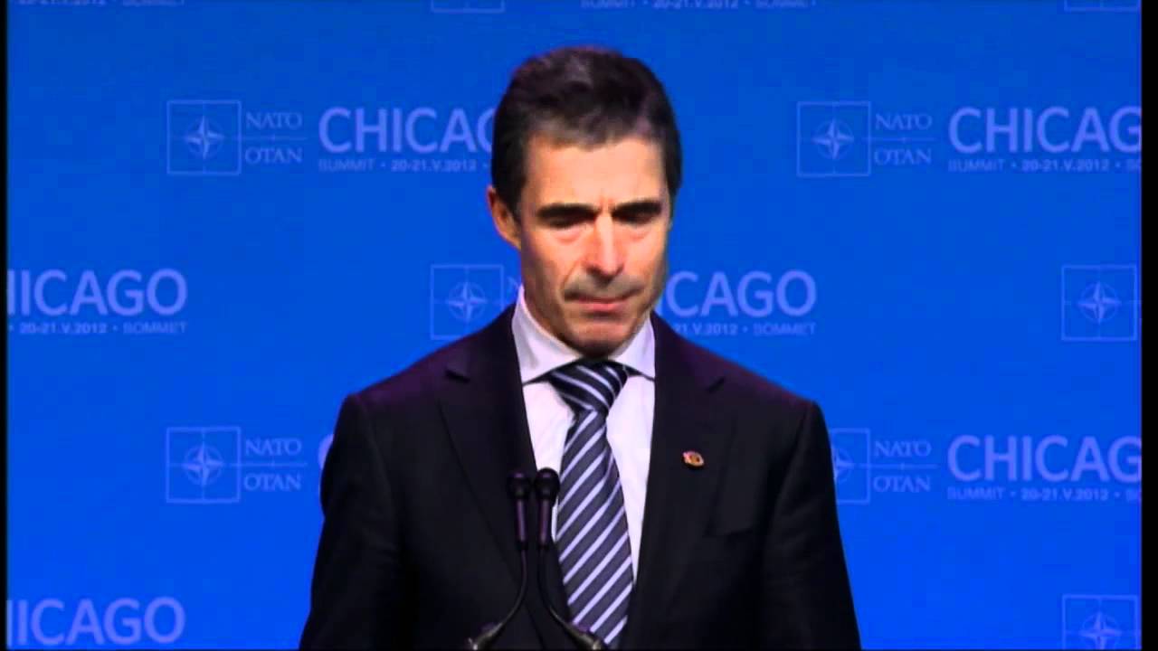 NATO Summit Chicago : Final press conference by the NATO Secretary General official secrets