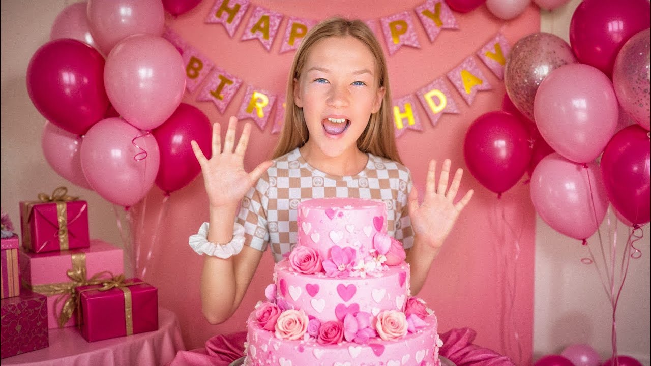 Вечеринка у бассейна в честь 11-летия Мэдисон!!