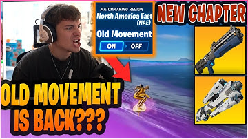 CLIX Reveals THE TRUTH ABOUT OLD MOVEMENT And NAE SERVERS After PLAYING FIRST GAME OF CHAPTER 7!