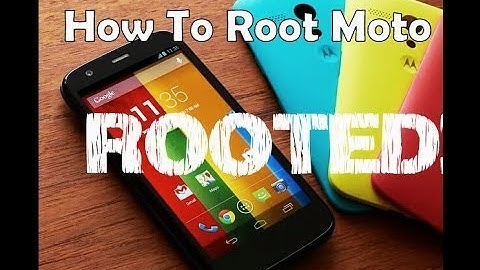 Motorola Moto E - How to Root & Bootloader Unlocking