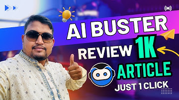 🔥 AI Buster Review: Write 1000 Articles in just 1 Click