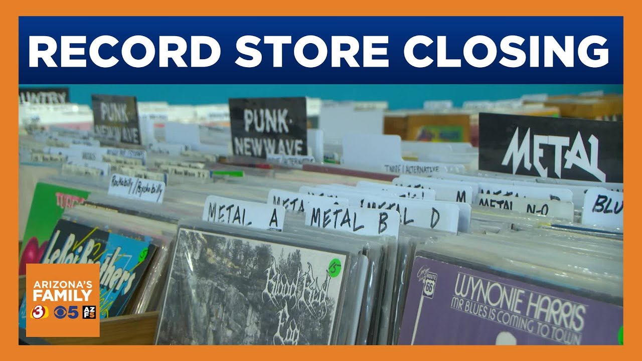 Popular Phoenix record store closing its doors - YouTube