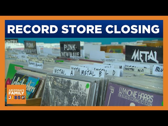 Popular Phoenix record store closing its doors - YouTube