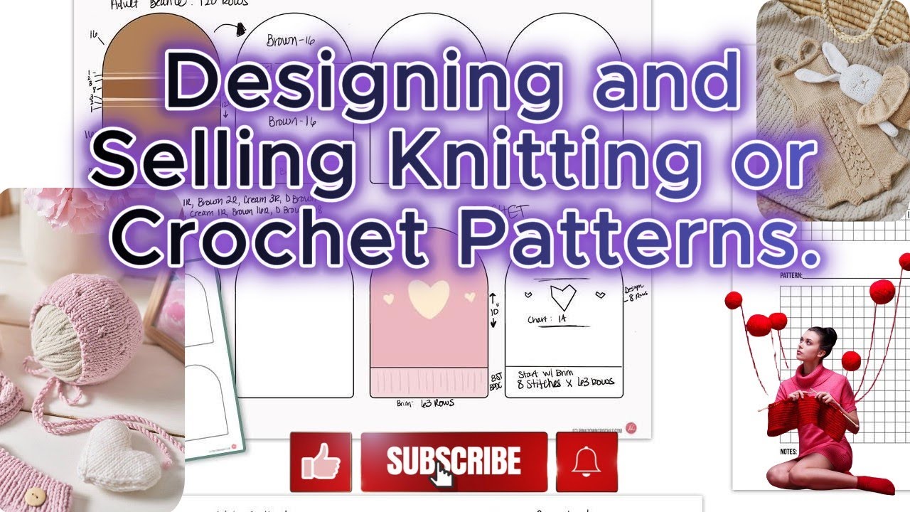 1000 Hustles Designing and Selling Knitting Or Crochet Patterns Earn