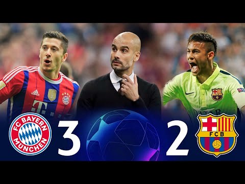 Full Summary Barcelona 2 3 Bayern Munich Crazy Match Champions League 2015 FHD