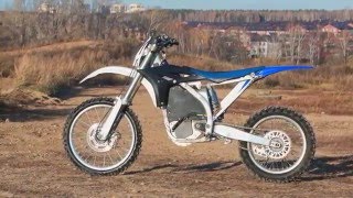 Custom Electric Bike Yamaha YZ 250(Custom electric motorcycle based on YZ 250. Electro engine and battery were installed instead ICE engine, gear box and gas tank. Electro engine was used ..., 2016-01-08T10:24:07.000Z)