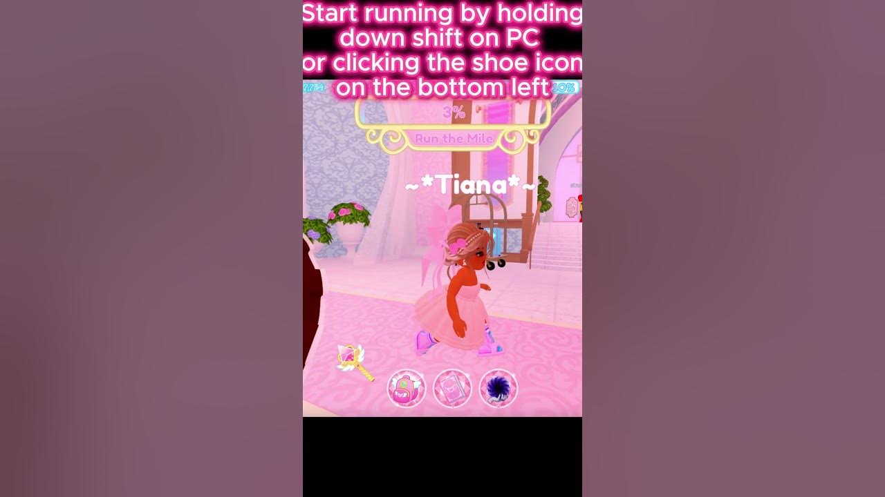 How to complete run the mile quest in royale high royalehigh 