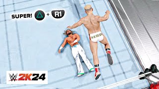 WWE 2K24 - Top 30 best SUPER FINISHERS in the game **UPDATED