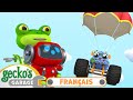 Le camion monstre rebondissant | Le Garage de Gecko｜Camions pour enfants