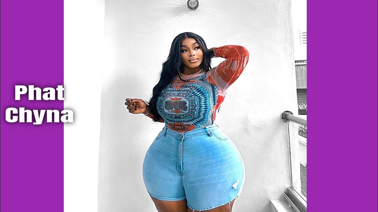 Phat Chyna Voluptuous Curvy Plus Size Fashion Model From Nigeria