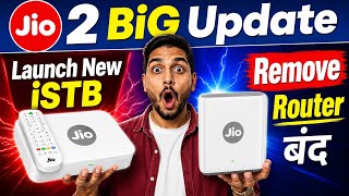 Jio 2 Big Update Jio Indoor Router Remove New Connection Jio New Istb Launch
