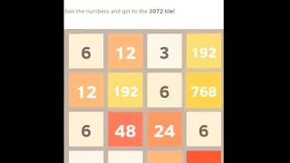 3072 Game screenshot 4