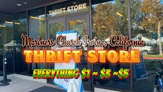 Thrift Store Mariners Church IRVINE - CA