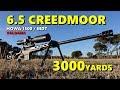 6.5 Creedmoor at 3000yards