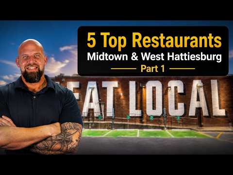 Top 5 Restaurants in Hattiesburg Midtown West H'burg Local Favorites You Need to Try Part 1