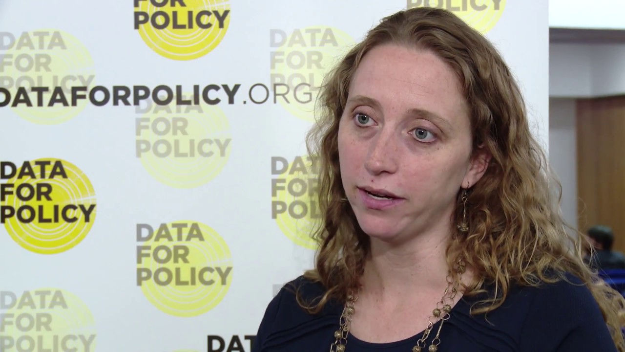 Emily Garin @ Data for Policy 2017
