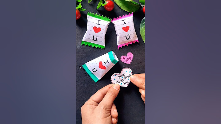 Cute Gift Idea 💝/Valentine's Day love Candy 🍭 #shorts #diy #gift #craft #love