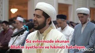 Ahzob surasi - Muhammadloiq Qori | 31. Oyatidan 35. Oyatigacha