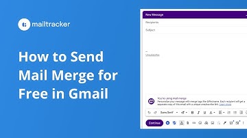 How to Send Mail Merge for Free in Gmail 📧 | Step-by-Step Tutorial
