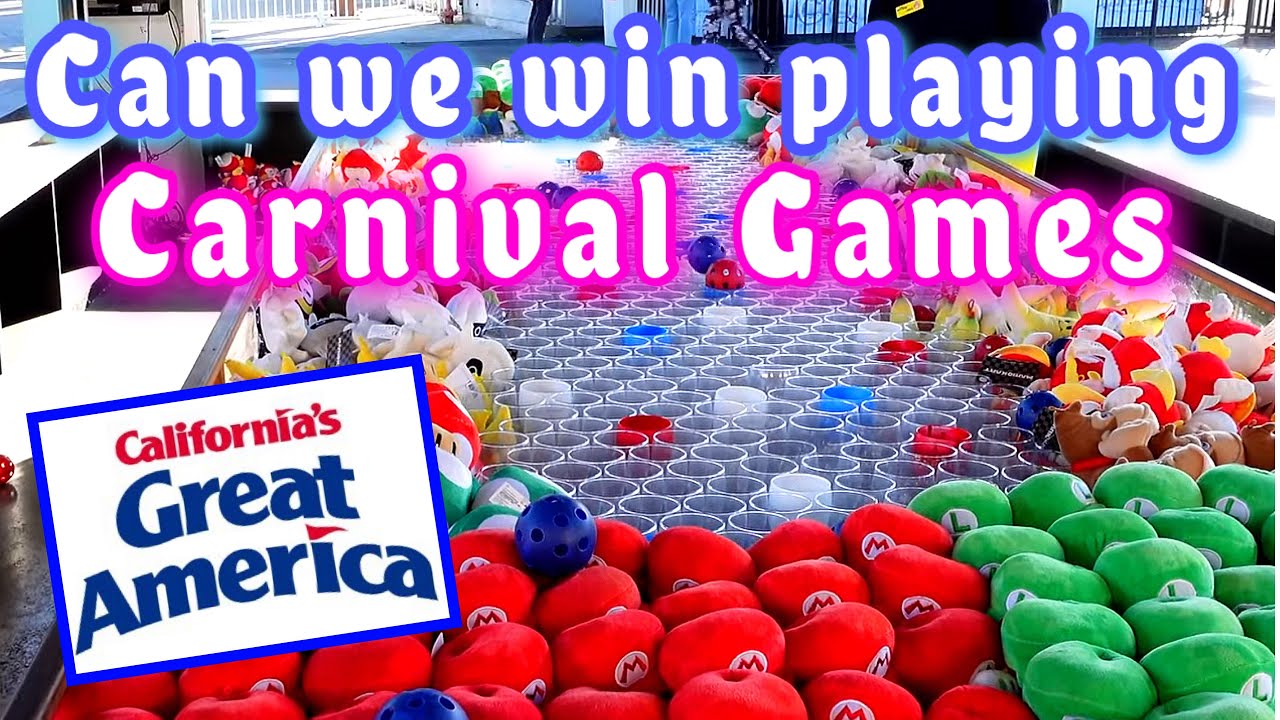 PLAYING CARNIVAL GAMES AT CALIFORNIA S GREAT AMERICA YouTube PLAYING CARNIVAL GAMES AT CALIFORNIA S GREAT AMERICA YouTube