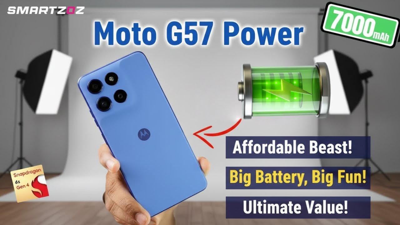 Unstoppable Battery & Smooth 120Hz! Moto G57 Power Review Will Blow Your Mind!