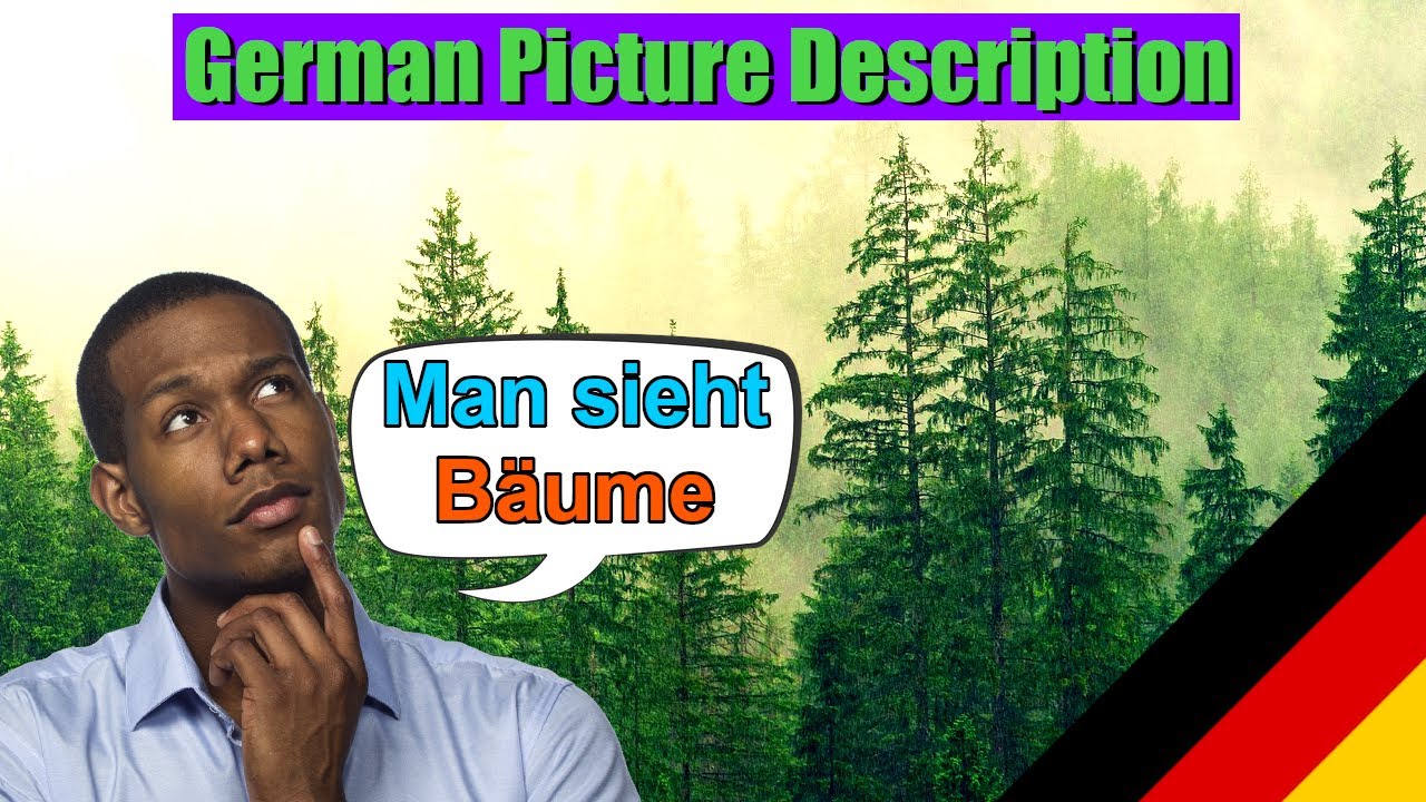 Words and Phrases to Describe a Picture in German with Examples YouTube