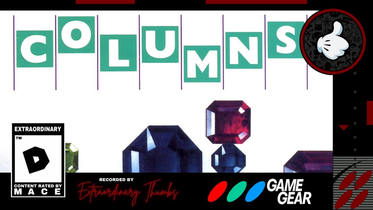 Columns (GG) - 3K Score, 8 Levels Completed
