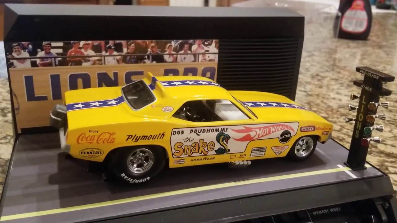 Hot Wheels Legends To Life Don The Snake Prudhomme Plymouth Cuda Funny Car