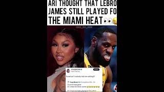 Famous Famous Celebrity Ari Fletcher Reveals She Thought Lebron James Was On The Heat #arifletcher #lebron Profile