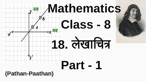 Class 8 // Chapter 18 // Graph (लेखाचित्र) // Part -1