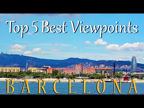 Video: Best Views of Barcelona, Spain
