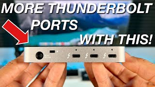 MORE Thunderbolt 4 Ports For Your M1/M2/M4 Mac With THIS! 🤯