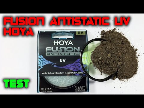 Filtr fotograficzny HOYA Fusion Antistatic UV - TEST - LabFun