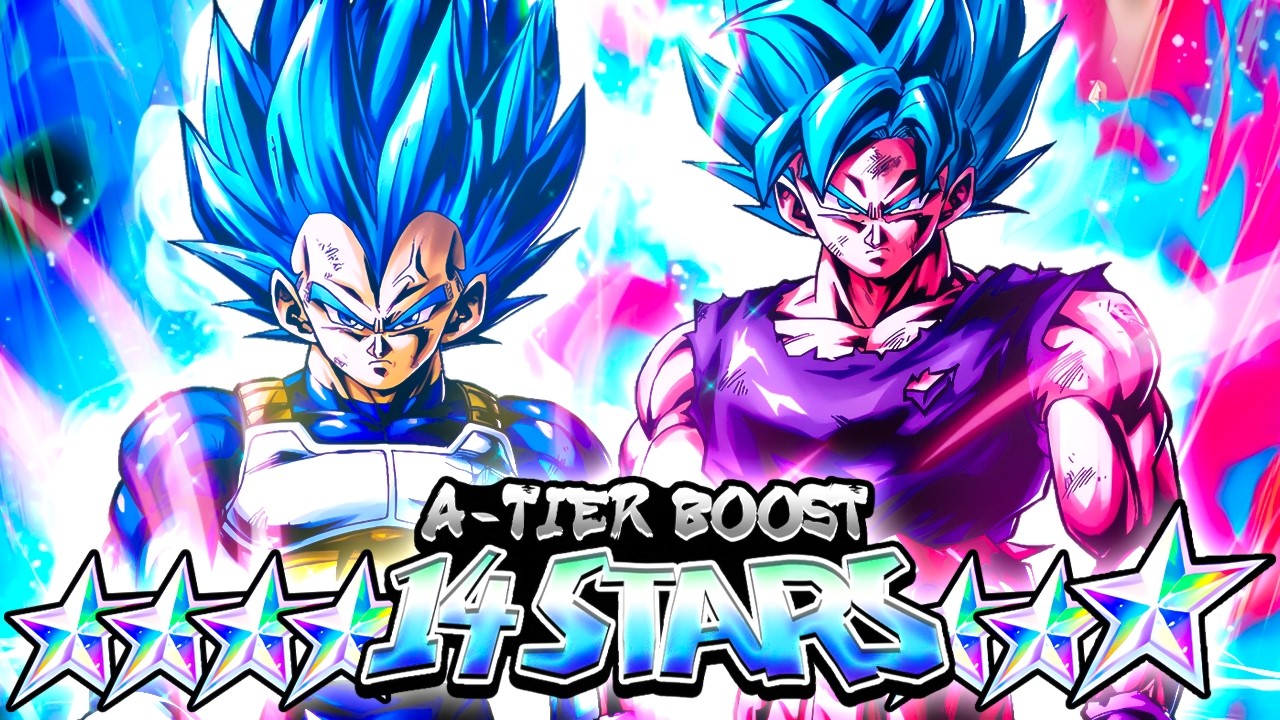 Dragon Ball Legends) A TIER BOOSTED SSBKK GOKU & SSBE VEGETA