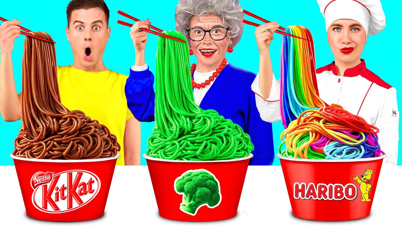 Кулинарный Челлендж: Я против Бабушки | Смешные Ситуации и Неудачи от Fun Teen