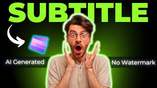 AI Subtitle Generator Free 🔥 How to Add Subtitles to a Video screenshot 4