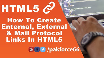 Html5 Tutorials For Beginners In Urdu Part 18 Create Internal External & Mail Protocol Link In Html