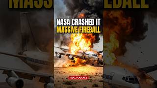 NASA Crashed This Jet on Purpose — Then Came the Fireball