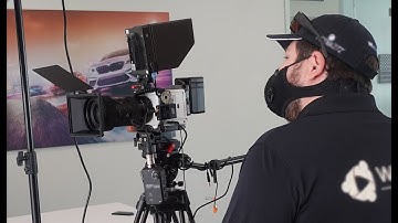 Compact RED Komodo wireless video & audio monitoring | Freeworld F5 Pro | FW703 | Vaxis Atom SDI