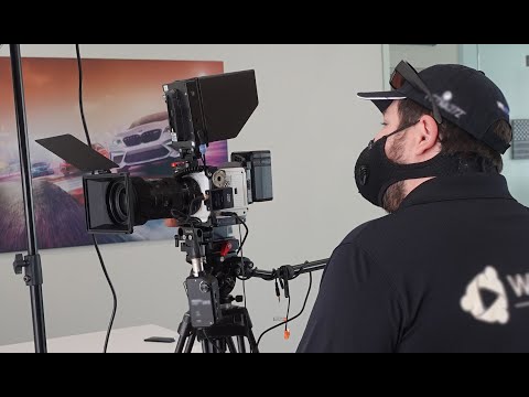 Compact RED Komodo wireless video & audio monitoring