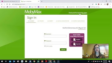 Moby Max Tutorial