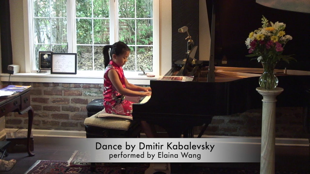 Dance by Dmitry Kabalevsky - Elaina Wang
