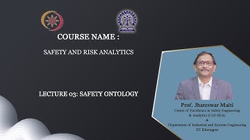 Lecture 03 : Safety Ontology