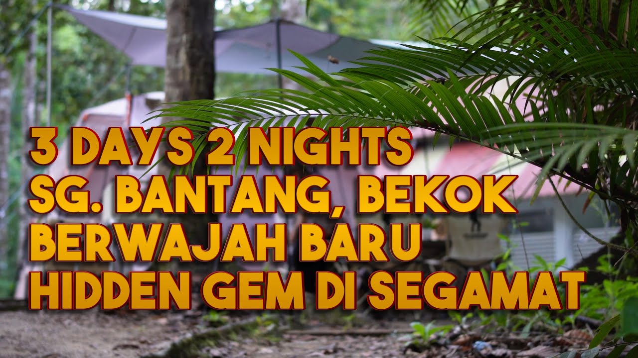 Taman Eko Rimba Sungai Bantang, Bekok Berwajah Baru | Hidden Gem Di Segamat, Johor DT