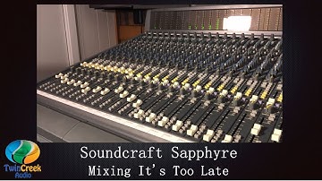Soundcraft Sapphyre Mixing It