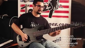 Kemper Profiles: Mesa Boogie Dual Rectifier + Ibanez Meshuggah M80M 8 Strings