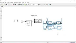 картинка: Сборка Matlab/Simulink модели двигателя постоянного тока с возможностью выбора режимов работы