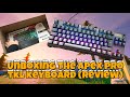 Unboxing My New SteelSeries Apex Pro TKL Mechanical Gaming Keyboard Review!